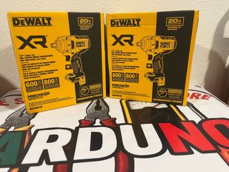 DEWALT XR 1/2" / pulg/po MID-TORQUE IMPACT WRENCH WITH HOG RING ANVIL (Tool Only)