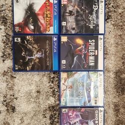 PS5 and PS4 Games