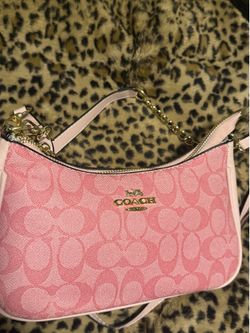 pink coach purse