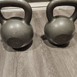 70 Lbs 32 Kg Kettlebells 