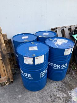 Empty 205 Liter Oil Drums