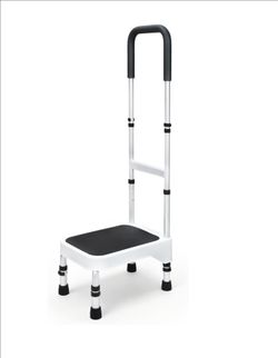 Step Stool with Handle - Adjustable