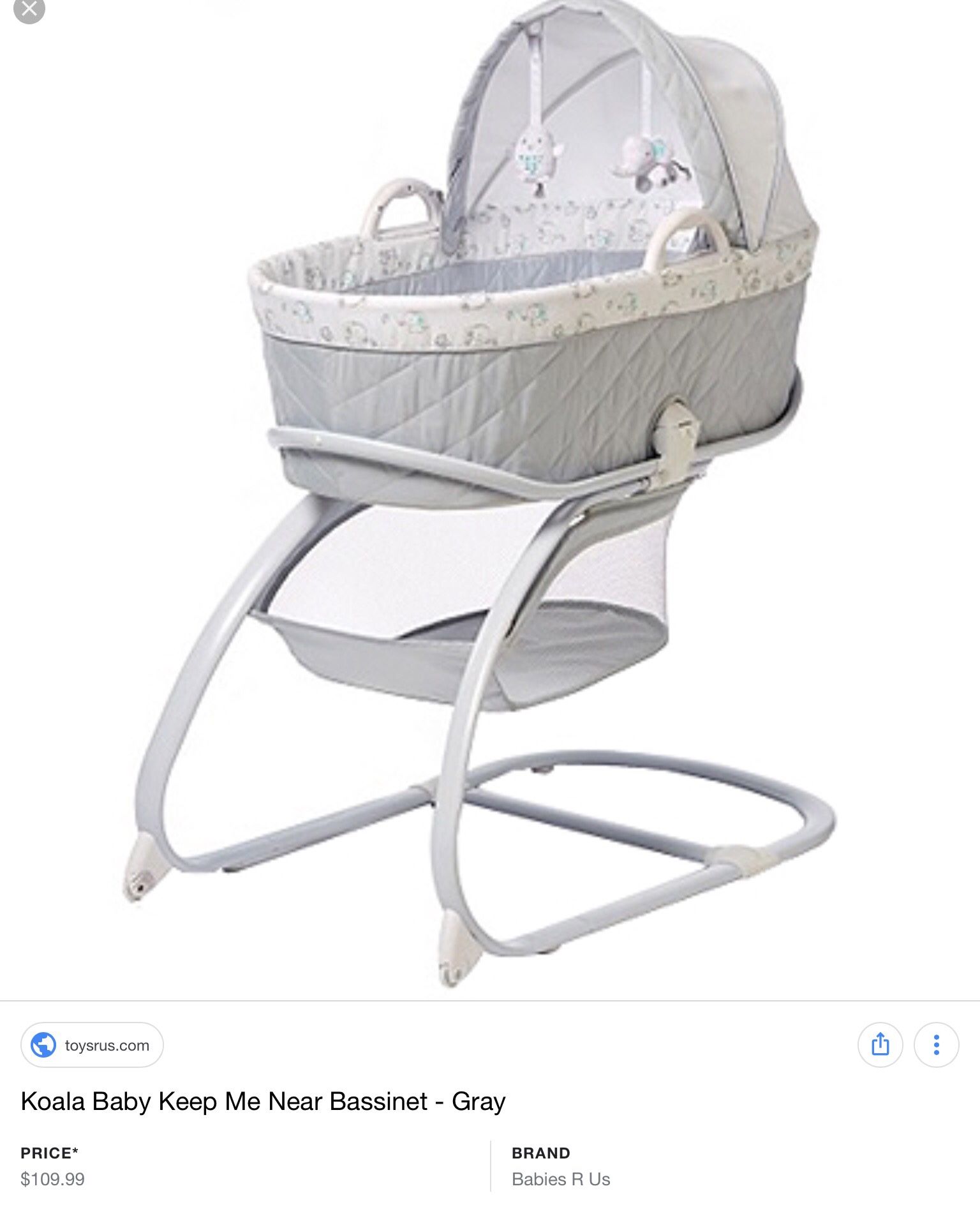 Keep me near bassinet clearance