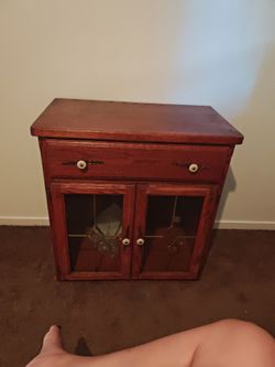 Glass dresser