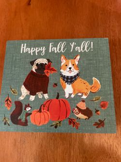 New fall decor