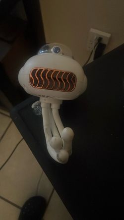 Portable blade list fan for baby stroller