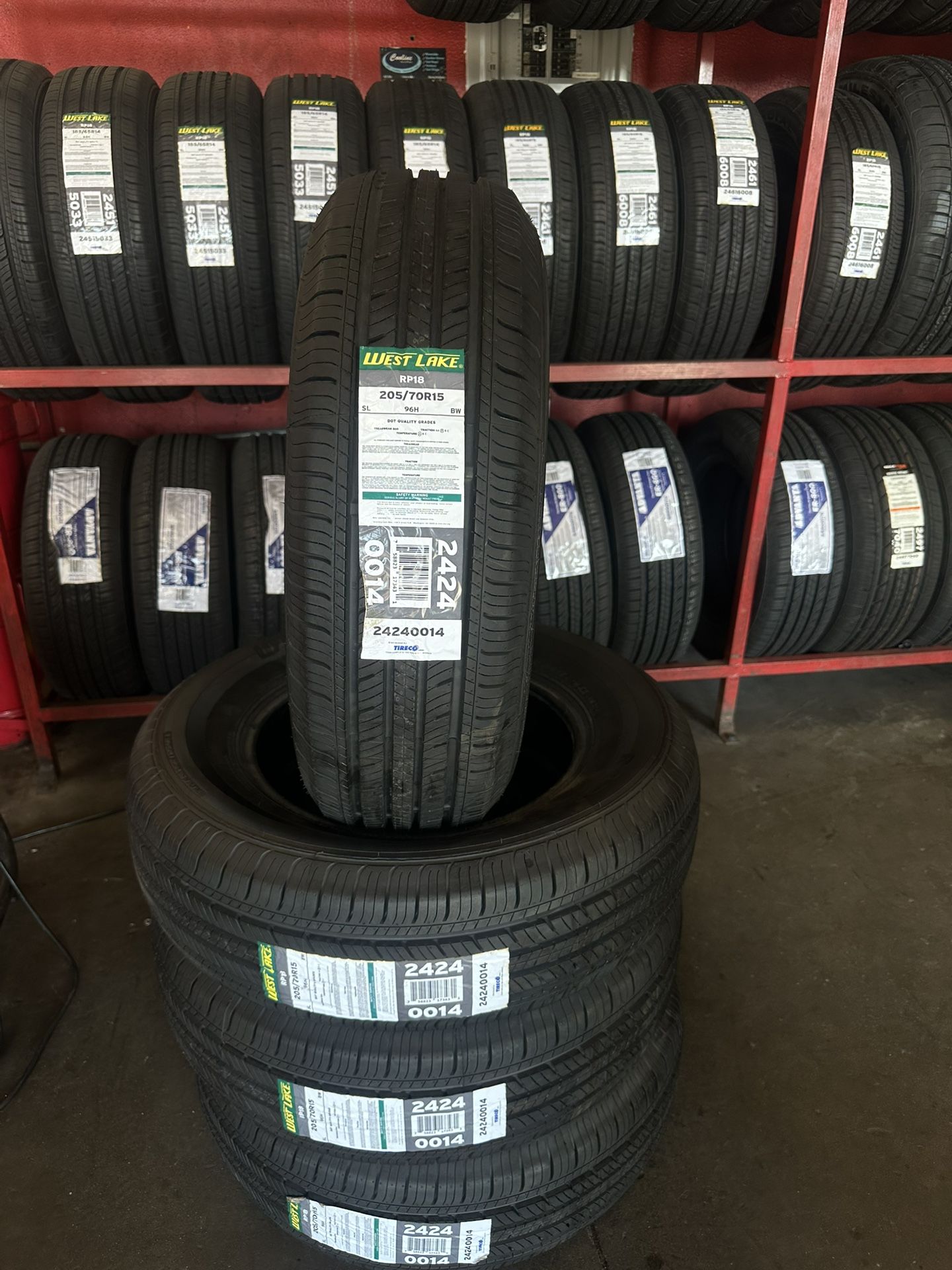 205/70R15 Westlake Rp18 $380