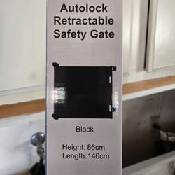 Retractable Safety Gate – Brand New – $20
