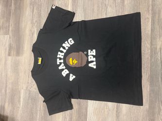 black ABC bape shirt