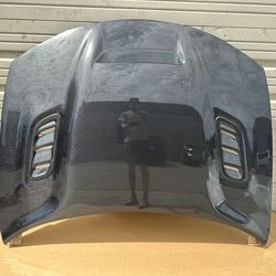 Brand New 2015 - 2023 Dodge Charger Carbon Creations Hellcat Redeye Look Hood - Part # 117821 (Special Order Only)