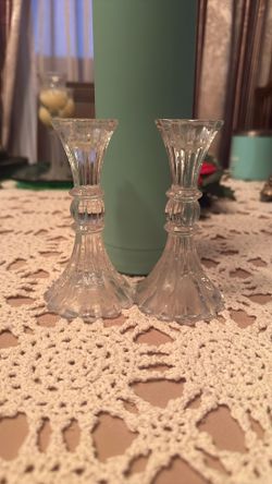 Set Of 2 Small Candle Holder
