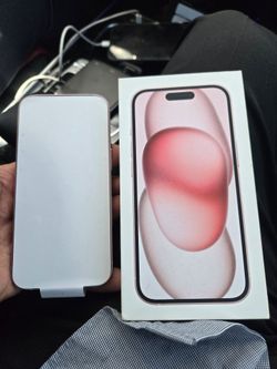 🔥 ULTIMATE IPHONE 15 BUNDLE: New Replacement, Unlocked, 100% Battery + AirPods & Fast Charger! 🔥