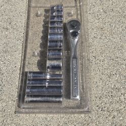 Craftsman 1/4" drive sockets set