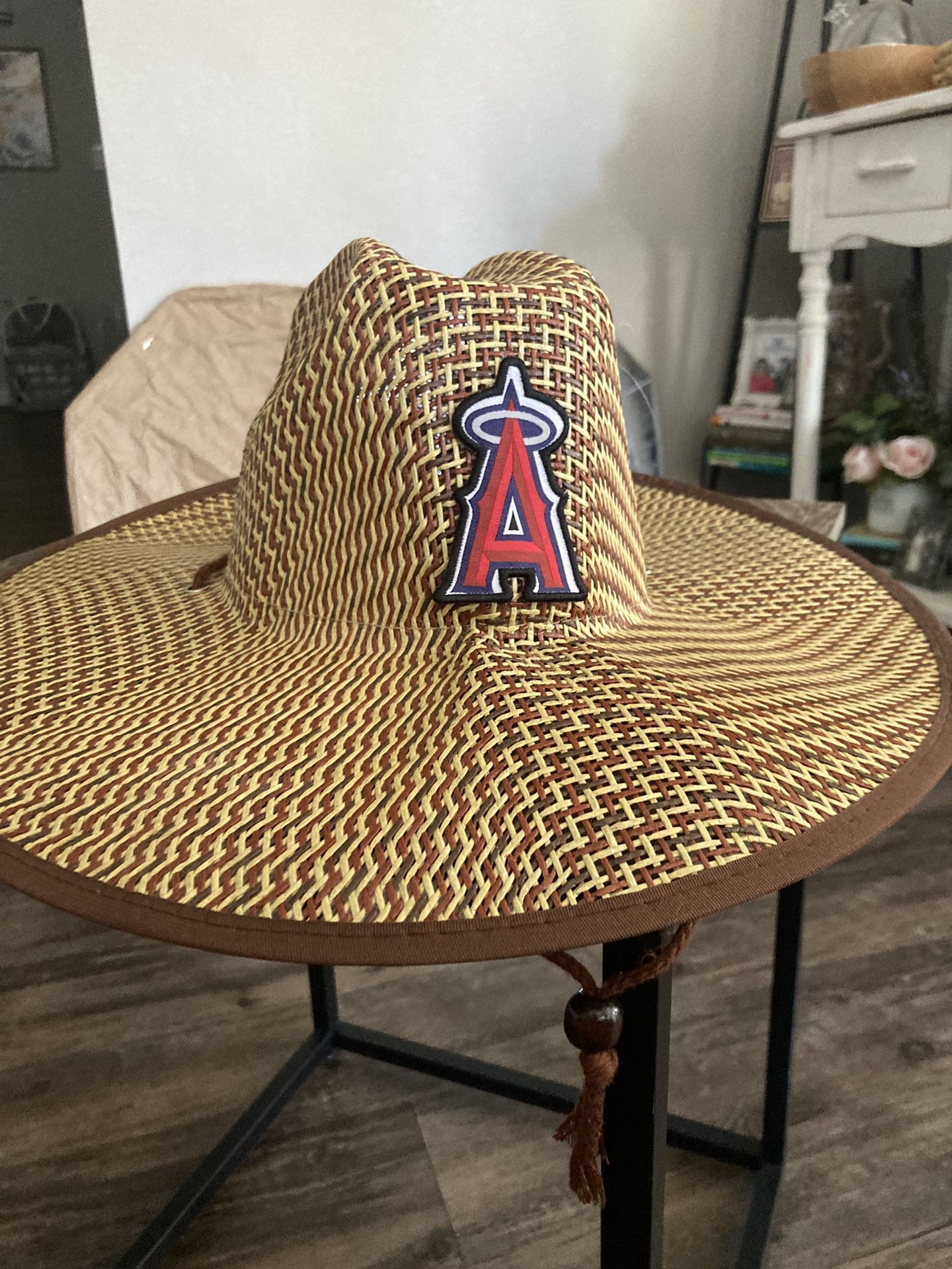 Large Angels Straw Hat New