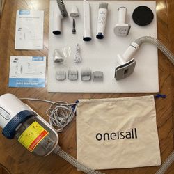 Oneisall Dog or Pet Grooming Vacuum Kit with a Plethora of Attachments
