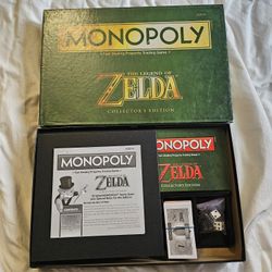 Legend Of Zelda Monopoly Collector's Edition
