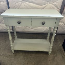 Light Blue Side Table