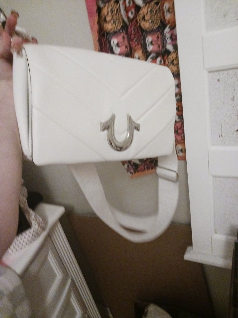 True Religion Purse White