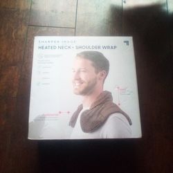 Sharper Image Heated Neck And Shoulder Wrap