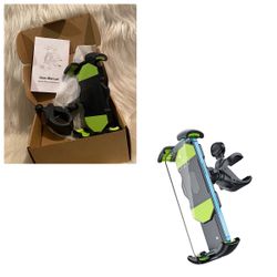 Bike Phone Mount with Anti Shake and Super Stable, 360° All-Round Rotation Adjustable Motorcycle Phone Holder for iPhone 13/12/11/ Pro/XR/XS Max, Gala