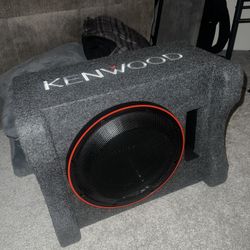12” KENWOOD VENTED SUBWOOFER