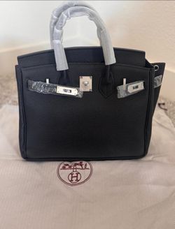 Black Leather Bag