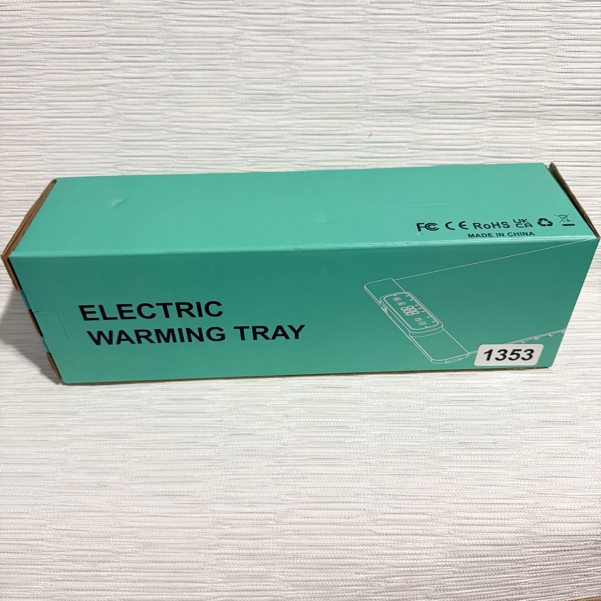 Electric warming tray