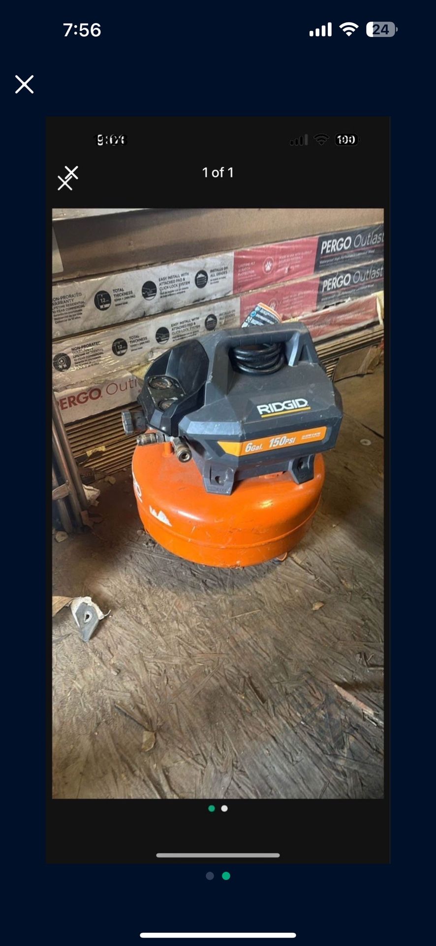 Brand new regid compressor