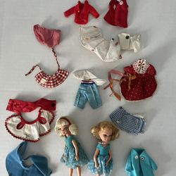 Vintage 1967 dolls with Original accessories