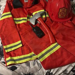 Kids Firefighter Costume