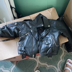 Kids Leather Jacket 