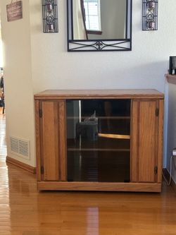 Oak Entertainment Center