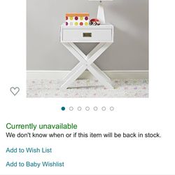 2 New White Night Stands 