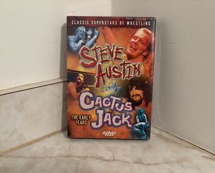 WWE Stone Cold Steve Austin / Cactus Jack The Early Years Wrestling DVD SEALED