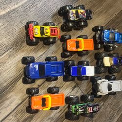 Car toys big wheels Lot