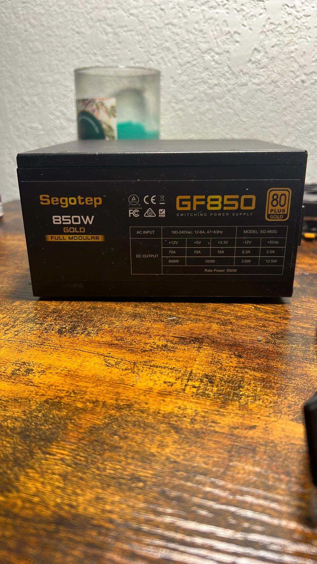Segotep 850w Gold Plus Power Supply