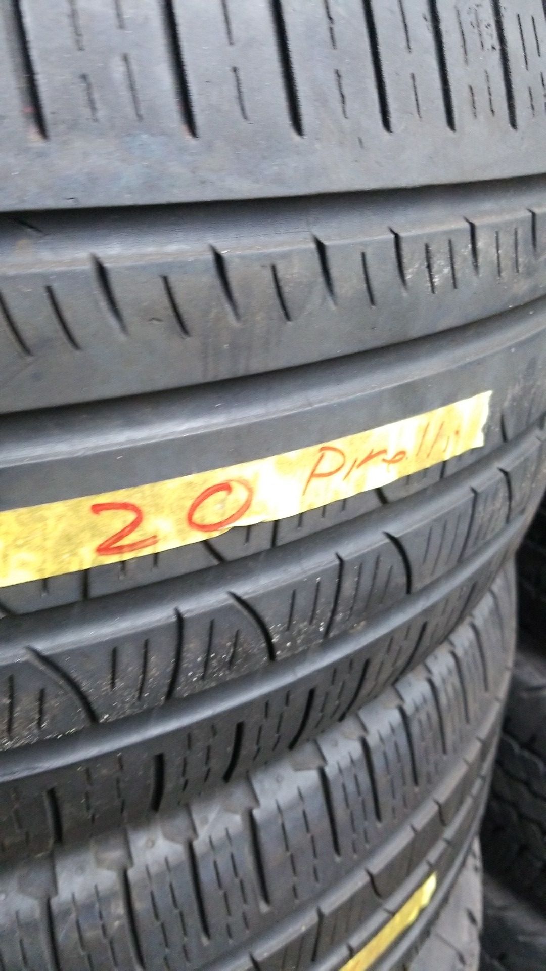 265 50 20 used tires. ONLY 2