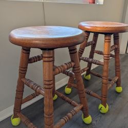 Wooden Bar Stools