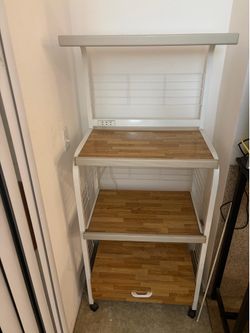 Shelf with drawer