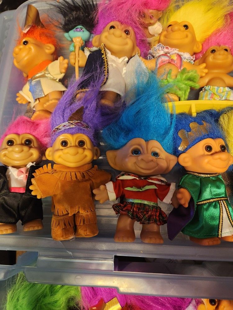 1990's Troll Dolls 70+