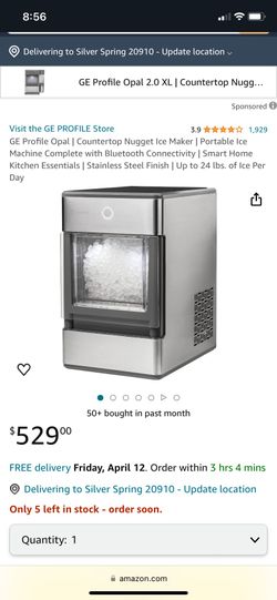 G E Profile Nugget Icemaker 