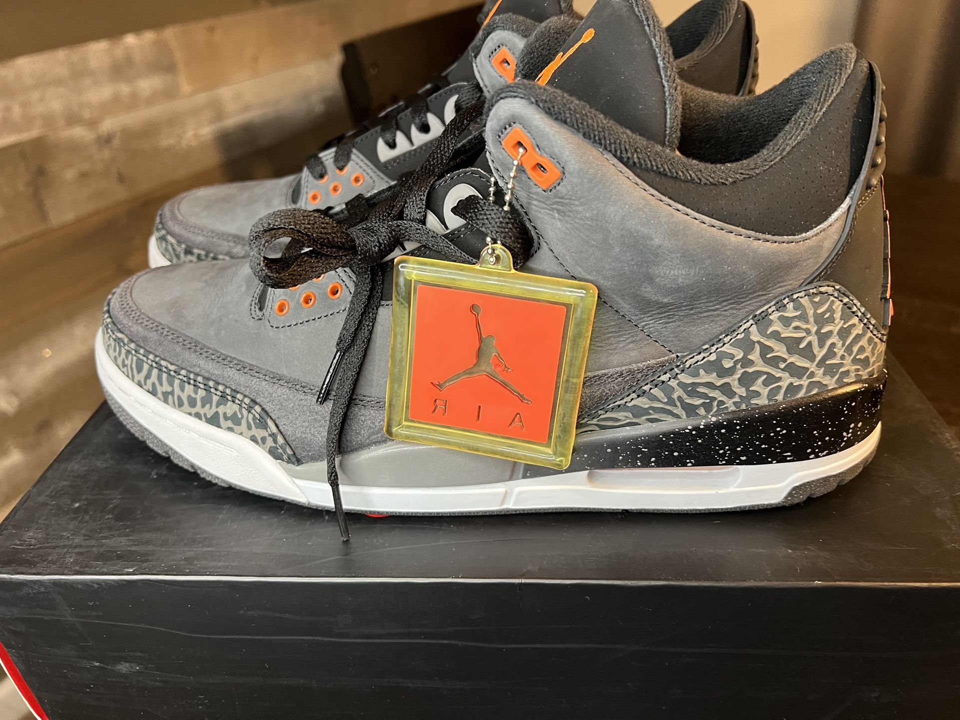 Size 12 - Nike Air Jordan 3 Retro Fear Pack -(2013)