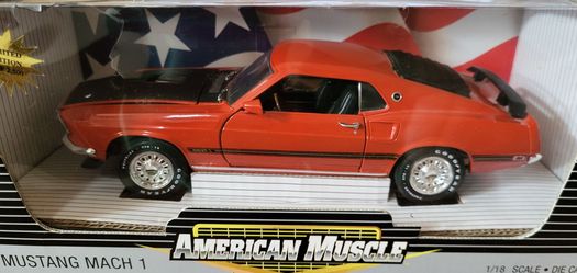 American Muscle 1:18 , 1969 Ford Mustang Mach 1