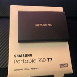 Samsung Portable Ssd T7 500gb 