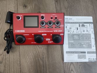 Boss VE-22 Vocal Performer Effects and Looper Pedal