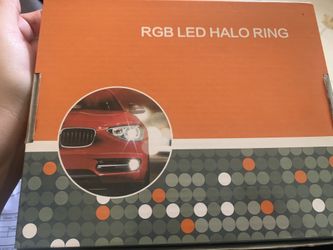 Dodge Charger white Led Halo Fog light kit / Fog light combo