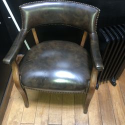 Wooden Brown Single Chair 