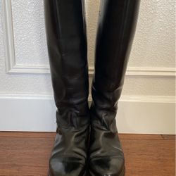 Eisers  “Last” Womens Equestrian Black Riding Boots Size8