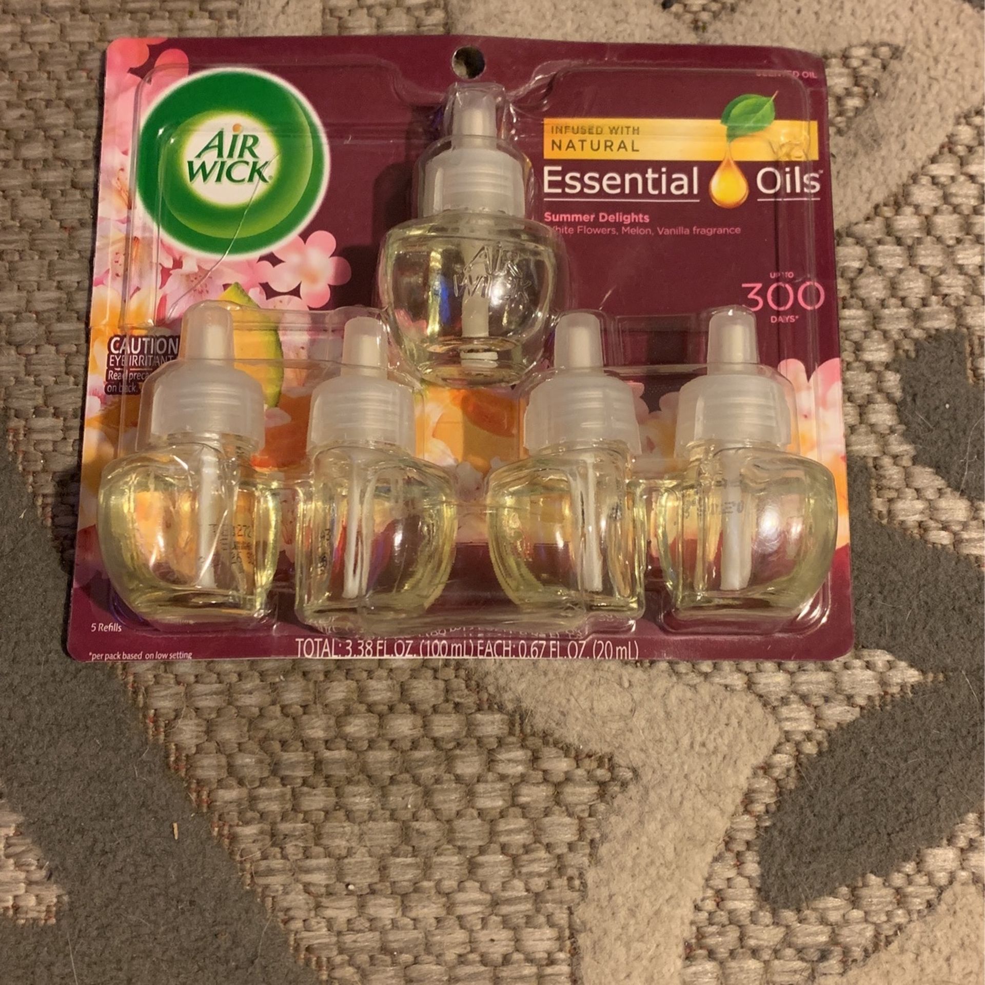 5 Pack Air Wick Essential Oils