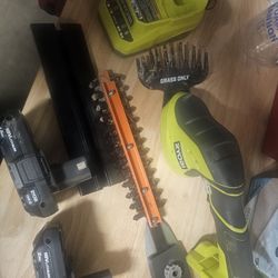 18w Ryobi Grass  Shezers Set